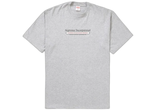 Supreme Inc. Tee Heather Grey