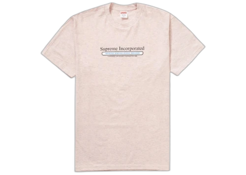 Supreme Inc. Tee Heather Light Pink
