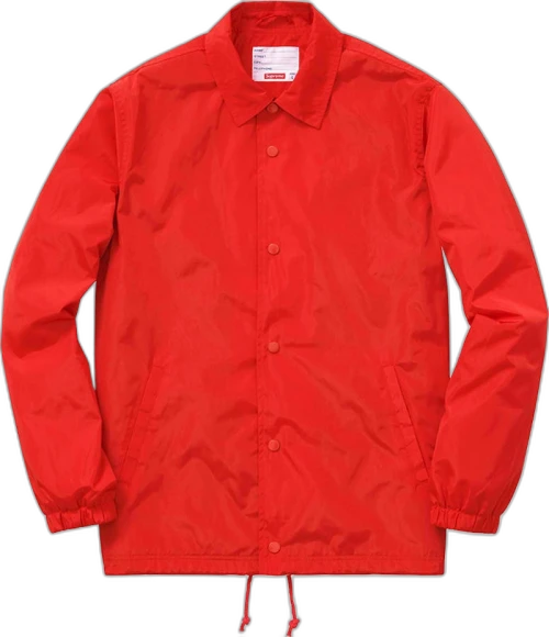 Supreme International Coaches Jacket Red