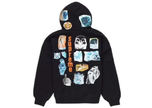 Supreme Invert Hooded Sweatshirt Black
