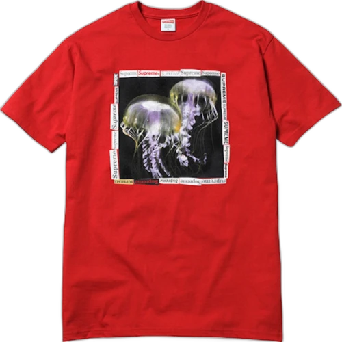 Supreme Jellyfish Tee Red