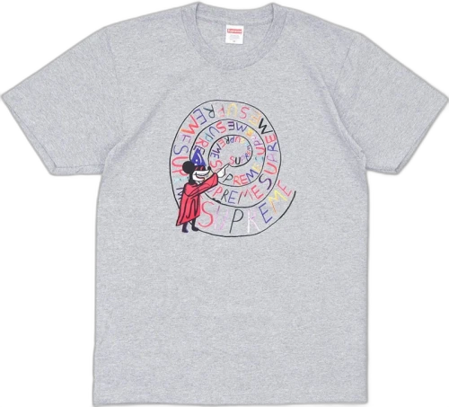 Supreme Joe Roberts Swirl Tee Grey