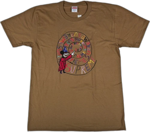 Supreme Joe Roberts Swirl Tee Mocha