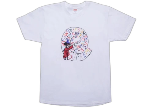 Supreme Joe Roberts Swirl Tee White