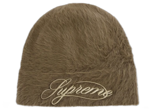 Supreme Kangol Furgora Script Beanie Brown