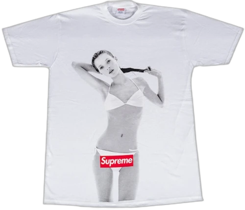 Supreme 10th Anniversary Kate Moss Tee