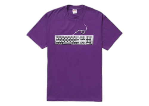 Supreme Keyboard Tee Purple