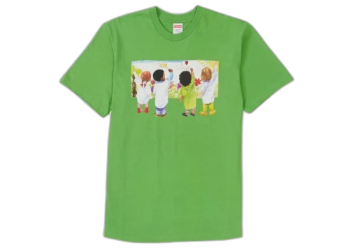 Supreme Kids Tee Green