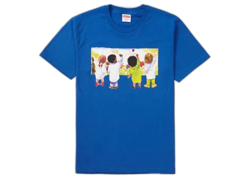 Supreme Kids Tee Royal