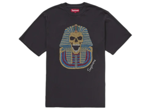 Supreme King Tut S/S Top Black