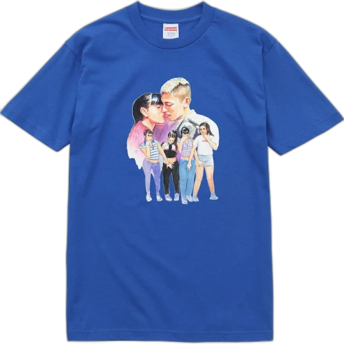 Supreme Kiss Tee Royal