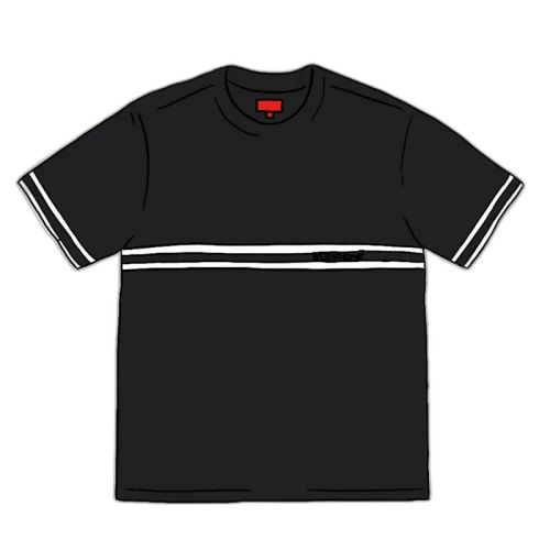 Supreme Knit Stripe S/S Top (SS20) Black
