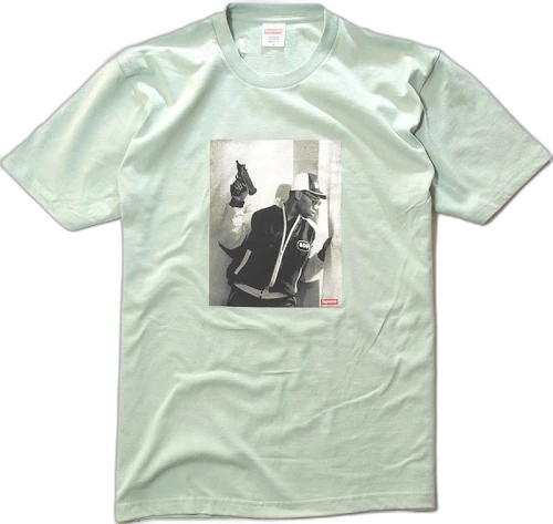 Supreme Krs One Tee Aqua