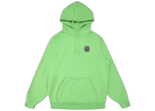 Supreme LACOSTE Hooded Sweatshirt Green