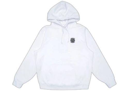 Supreme LACOSTE Hooded Sweatshirt White