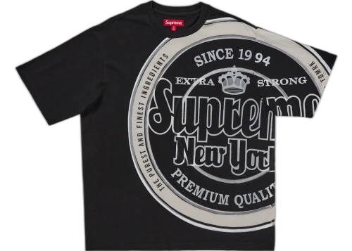 Supreme Lager S/S Top Black
