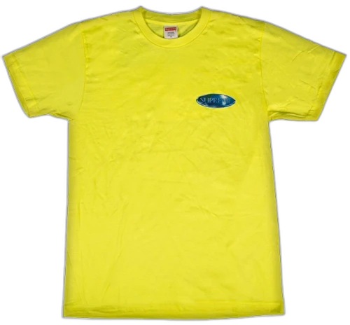 Supreme Lagoon Tee Neon Yellow