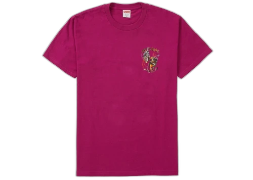 Supreme Laugh Now Tee Magenta