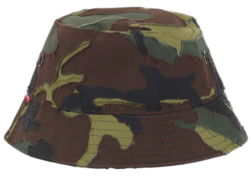 Supreme Layered Camo Crusher Woodland Camo
