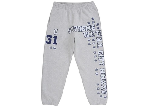 Supreme League Champs Sweatpant Ash Grey