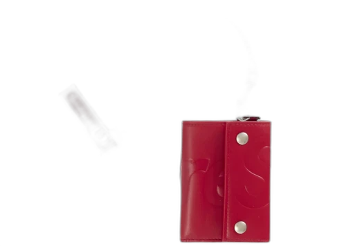 Supreme Leather Chain Wallet (FW25) Red