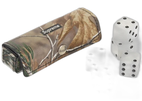 Supreme Leather Dice Set Realtree Hardwoods Camo