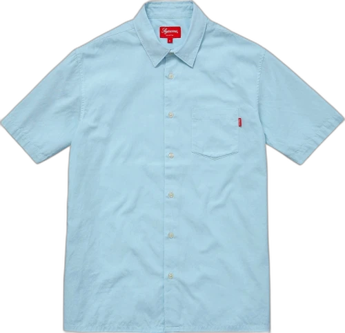Supreme Lightweight SS Oxford Shirt Blue