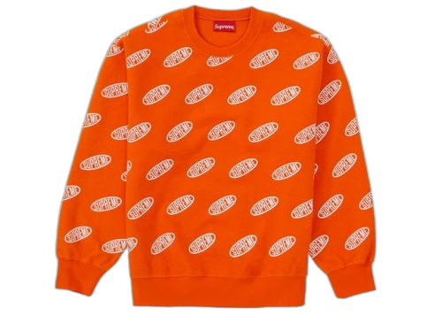 Supreme Liner Crewneck Orange