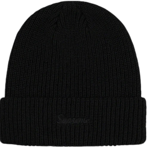 Supreme Loose Gauge Beanie (FW19) Black