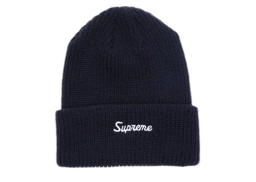 Supreme Loose Gauge Beanie (FW19) Navy
