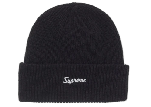 Supreme Loose Gauge Beanie (FW25) Black