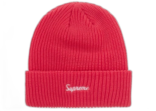 Supreme Loose Gauge Beanie (FW25) Bright Red