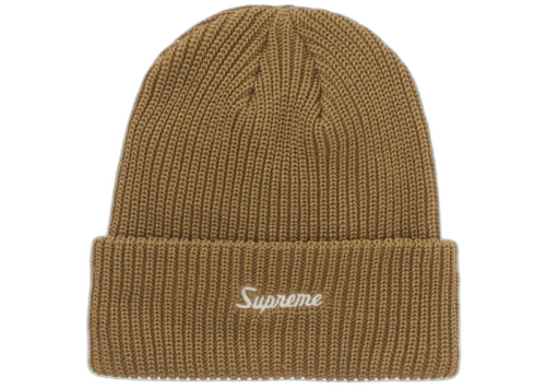 Supreme Loose Gauge Beanie (FW25) Mustard