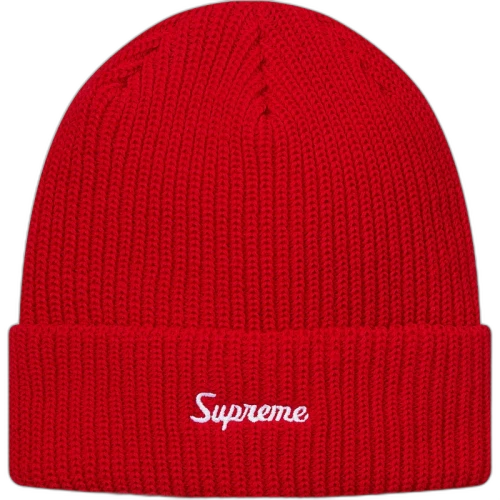 Supreme Loose Gauge Beanie Red