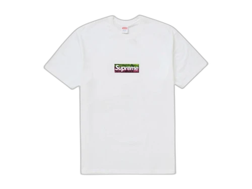 Supreme Los Angeles Fire Relief Box Logo Tee White