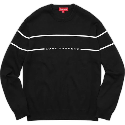 Supreme Love Supreme Sweater Black