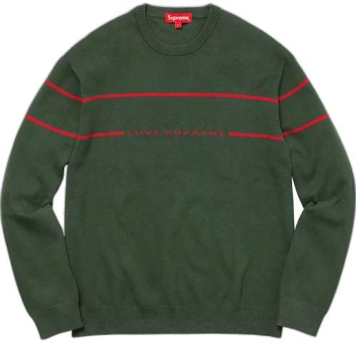 Supreme Love Supreme Sweater Green