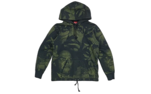 Supreme Malcolm X Hooded Sweatshirt Black