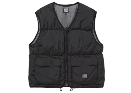 Supreme Marithé + François Girbaud Down Puffer Vest Black