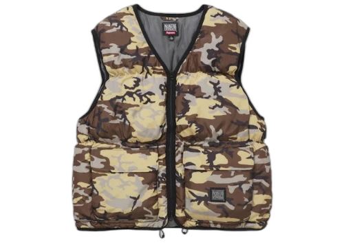 Supreme Marithé + François Girbaud Down Puffer Vest Camo