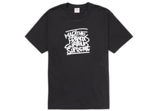 Supreme Marithé + François Girbaud Tee Black