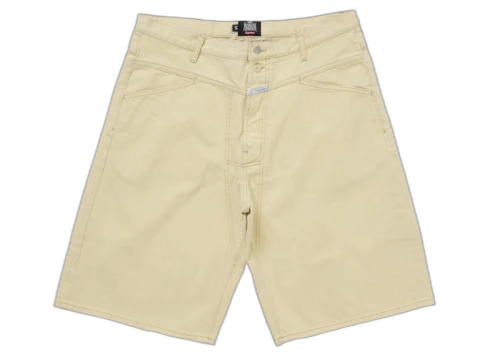 Supreme Marithé + François Girbaud X-Seam Baggy Denim Short Pale Yellow