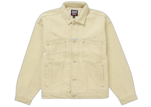 Supreme Marithé + François Girbaud X-Seam Denim Trucker Jacket Cream