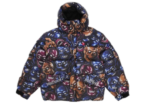 Supreme Marmot 800-Fill Down Parka Skull Pile