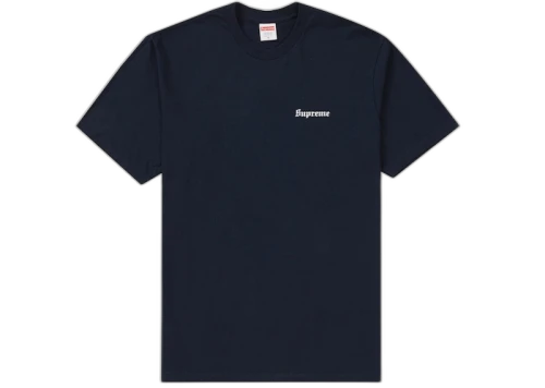 Supreme Martin Wong Big Heat Tee Navy