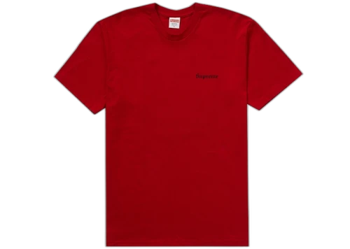 Supreme Martin Wong Big Heat Tee Red