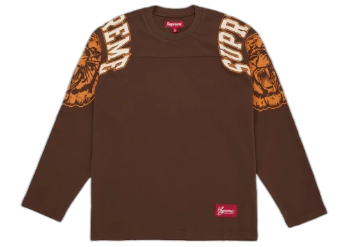 Supreme Mascot L/S Football Top Brown