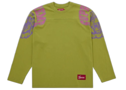 Supreme Mascot L/S Football Top Dark Yellow