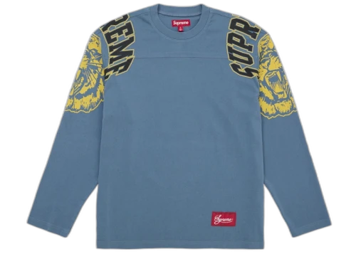 Supreme Mascot L/S Football Top Teal
