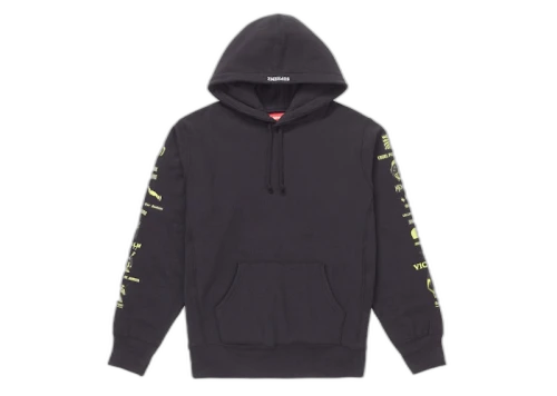Supreme Menace Hooded Sweatshirt Black